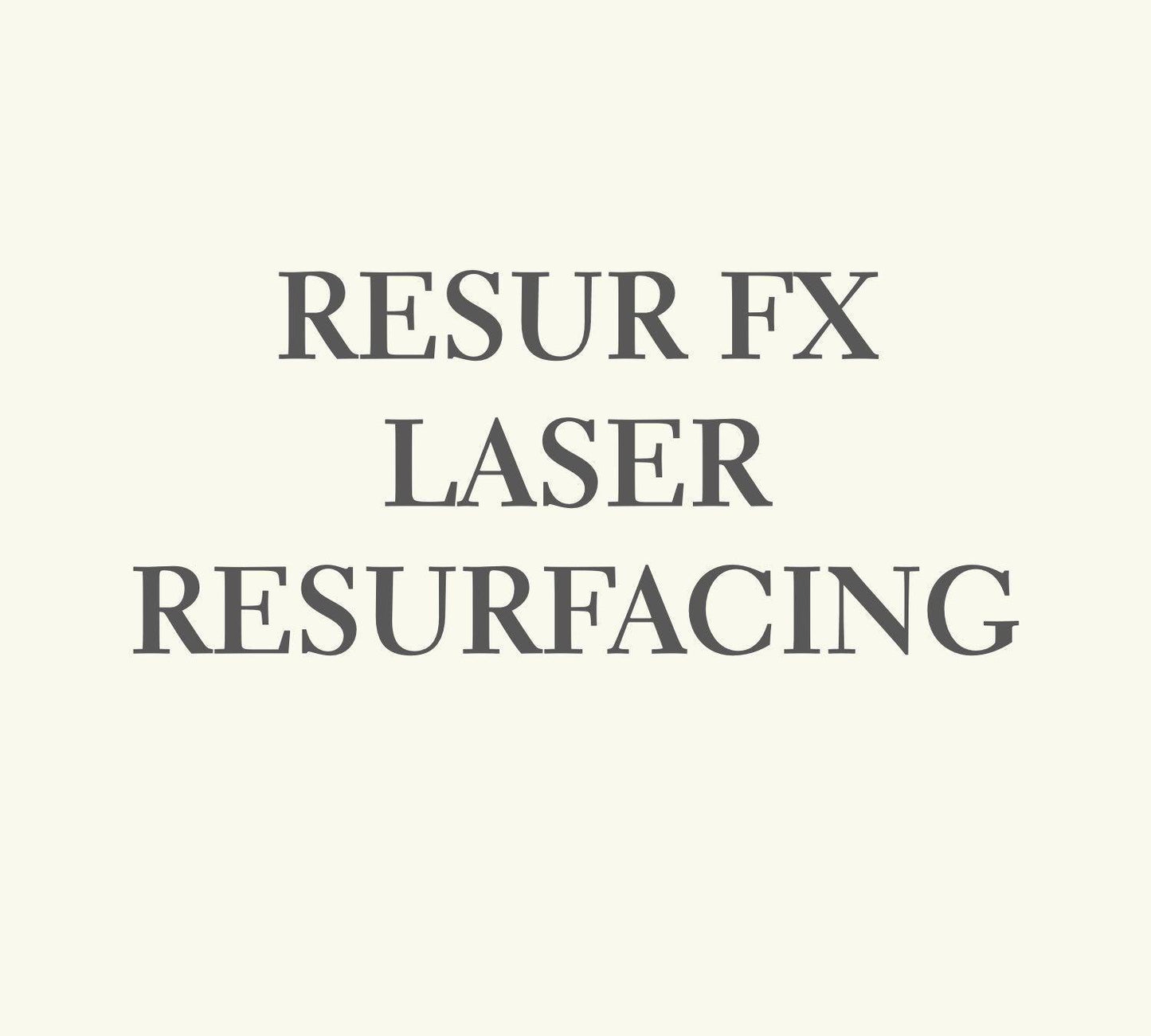 Resur FX - Laser Resurfacing - Stretch Marks & Scars-thesaloncranleigh